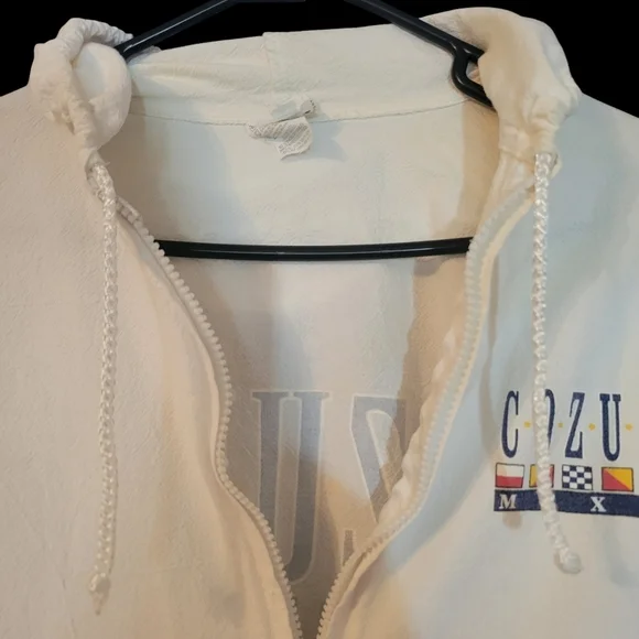 Unisex Cozumel Beach Mexico Baja Hoodie. Medium. - Picture 5 of 8